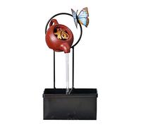 DOSERTY Live Indoor Houseplant Rectangular Iron Flower Vase For Modern Decors Planter Pot Butterfly Flower Pots Planter Pot