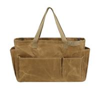 DOSERTY Outdoor Camping Pots Organizers Bag Crafted from Water Resistant Waxed Canvas with Spacious Interior for Cookware & Tool