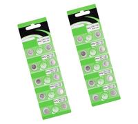 DOSERTY Pack Of 10/20 High Capacity AG3 LR41 Batteries AG3 Alkaline Button Cell Battry For Watches Calculators Small Electronics