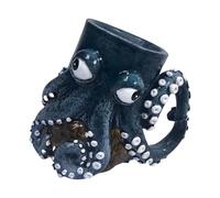 DOSERTY Resin Drinking Cup Large Capacity Pirate Tankard Beer Mug Beverage Drinkware with Handle Collectible Accessories Antique Resin Beer Tankard