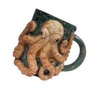 DOSERTY Resin Drinking Cup Large Capacity Pirate Tankard Beer Mug Beverage Drinkware with Handle Collectible Accessories Antique Resin Beer Tankard