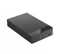 DOSERTY Small USB Hard Drives Case USB3.0 2.5/3.5in Hard Drives Enclosure Highly Speed Data Transfer Enclosure USB Adapter