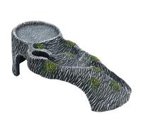 DOSERTY Terrariums Turtles Sunbath Landscape Fishtanks Underwater Decorations Fish Shelter Hideaways Cave For Aquariums Fish Shelter