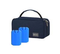 DOSERTY Thermal Insulated Breast Milk Storage Organiser Bag Compact Design for Daily Use Nursing Moms Workplace Commuting Compact Breastfeeding Travel Case for Working Moms