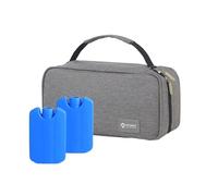 DOSERTY Thermal Insulated Breast Milk Storage Organiser Bag Compact Design for Daily Use Nursing Moms Workplace Commuting Compact Breastfeeding Travel Case for Working Moms