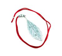 DOSERTY Velvet Rope Necklace Planet Life Leaf Necklace Gothic Punk Jewelry Pendant Long Sweater Chain Gift Planet Life Leaf Pendant Necklaces