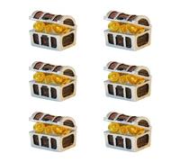 DOSERTY Vintage Underwater Decoration Treasure Chests Aquariums Decors For Home Or Office Use Fishtanks Landscaping Accessory