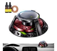 DOSH COOLER THEBOS - Solar Rotating Car Air Filler | Solar Car Air Freshener | Solar Energy Oil Diffuser, Car Aromatherapy Diffuser, RAF