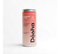 Dosha | Healthy Ayurvedic Wellness Drink | Raspberry & Mint (Vata) | Peace & Calm | Low Calorie, Vegan, Caffeine Free, No Added Sugar (12 Pack (12 x 250ml))