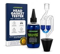DOSIDIAG Cylinder Head Gasket Tester - Up to 50 Tests - CO₂ Leak Detector Petrol & Diesel Engine - Universal Kit with Blue Reactive Liquid - Fast and Reliable Diagnosis for Car Motorcycle Truck