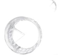 Dosing For Ring for Espresso, 51mm and 58mm Portafilter Compatible, Transparent Coffee Ground Distributor with Anti-Spill Design, For Barista Leveling Tool(51 Mm)