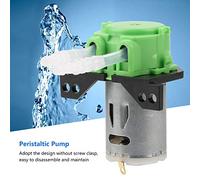 Dosing Pump, DC12Vor24V Dosing Pump Peristaltic Tube Head, Easy Disassembly for Lab, Aquarium, Self Priming Small Dosing Pump with Transparent Silicone Pipe (24V 3 * 5)