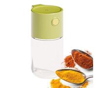 Dosing Seasoning Bottle, Travel Salt Shakers - Kitchen Helper, Precise Quantitative Measure Seasoning Dispenser, Dispenser for Kitchen Camp Healthy Intake