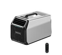 dosiwlatever New RV AC Unit with Compressor, Portable Air Conditioner for Camping, Tent & Off-Grid Use, 3500 BTU Cooling Unit for for 32-54 Sq Ft Camping, Vans, Truck Sleepers & Cabins Silver