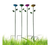 Doslilyy Bee Watering Cups | Bee Water Feeder - Metal Butterfly Bath Watering Bowl With Flower Design, For Thirsty Pollinators