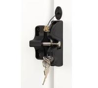 Doslilyy Fence Locks for Outdoor Gates | Self-Locking Gate Locks | Heavy Duty Privacy Protection Solution Hardware for Farmhouse Pool Garden Backyard Patio Outdoors