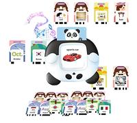 DOSMONO 220+Educational Flash Cards for for Kids Ages 4-8 Flashcards for Kids Kindergarten Preschool Sight Word Cards Learning Toys Real Pictures Include ABC 123 Sensory Toys