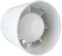 Dospel Euro 1 Inline Extractor Fan 100mm Duct White Standard 230V 15W