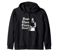 Dost Thou Even Hoist Bro Do You Even Lift Gym Shakespeare Zip Hoodie