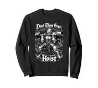Dost Thou Even Hoist Manga Knight Anime Gym Art Sweatshirt