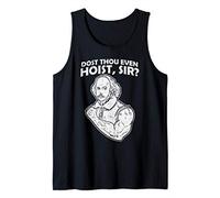 Dost Thou Even Hoist Sir Funny Weight-Lifting Gym Men Muscle Tank Top