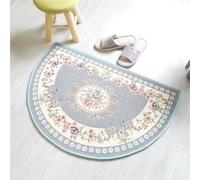 Dostear Half Circle Rug Front Personalised Doormats Entrance Door Welcome Indoor Mats Round Outdoor Outside Inside Rug For Back Door
