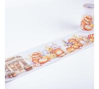 Dostear Wallpaper Borders Self Adhesive Bread 10cm X 500cm | Peel And Stick Wall Moulding Wall Skirting Board For Bathroom Kitchen Backsplash Cabinets Home Wall Decor