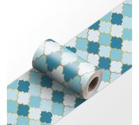 Dostear Wallpaper Borders Self Adhesive Y375 10cm X 240cm | Peel And Stick Wall Moulding Wall Skirting Board For Bathroom Kitchen Backsplash Cabinets Home Wall Decor