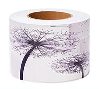 Dostear Wallpaper Mirror Borders for Bathroom Peel and Stick Classroom Bulletin Board Borders Boho Paper for Classroom Trim Sets Dandelion 10 X 1000cm