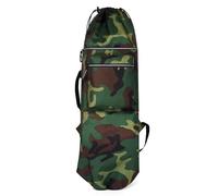 Dostear Waterproof Skateboard Backpacks Bag for Men with Adjustable 2 Shoulder Straps Foldable Straps Portable Skateboard Case Universal Street Trend Skate Carry Bags for Travel