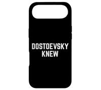 DOSTOEVSKY KNEW Philosophy Wisdom Deep Thinker Philosopher Case for iPhone Air