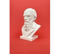 Dostoyevsky Bust Statue of Russian Novelist Fyodor Dostoyevsky Bookshelf Decor Bust of Dostoyevsky 15 cm