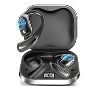 DOSUKE AI Translation Earbuds Real Time 144 Languages 60H Playtime Translator Ear Buds Audifonos Traductores Inglés Español Wireless Earphones Bluetooth Headphones for Travel Business Learning, Black