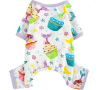 Dosuyi Dog Pajamas Pet Clothes for Small Dogs Girl Boy Soft Stretchy Spring Summer Puppy Cat Pjs Jammies Outfit Male Female