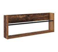 DOSYCOVUR Magazine Rack Old Wood 80 x 12 x 30 cm Engineered Wood | Wall-mounted,space-saving,vertical storage,smooth surface,easy-clean,durable engineered wood,modern rectangular
