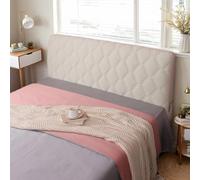DOSYCOVUR Wooden Headboard Tall Headboard Padded Headboard Velvet Material Washable Dustproof Suitable for Bedroom Elastic Thickened Protective Cover All-Inclusive Cushioned,D,240cm