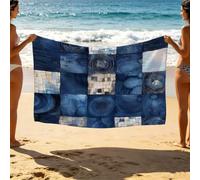 Dot Beach Towel 48x72 Inches Lightweight Travel Essentials Stripe Beach Towels Oversized 120x180cm Unisex Soft Comfortable Quick Dry Sand Resistant for Summer Swimming Camping Vacation Gifts SLJT-6358