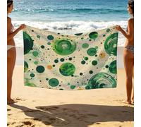 Dot Beach Towel 72 x 48Inches Lightweight Travel Essentials Simplicity Beach Towels Oversized 180x120 Unisex Soft Comfortable Quick Dry Sand Resistant for Summer Swimming Camping Vacation SLJT-5354