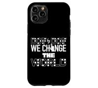 Dot By Dot We Change World Braille Teacher Blind Awareness Case for iPhone 11 Pro