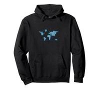 Dot By Dot, We Connect The World Pullover Hoodie, Adult Unisex, Black, M
