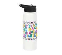 Dot by Dot We Make The World Brighter Stainless Steel Insulated Water Bottle