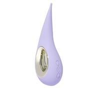 Elliptical Clitoral Stimulator Pink - Advanced Infinite Loop Vibrations - Couleur: Lilas clair, Taille: 6.0 cm x 4.6 cm x16.5 cm