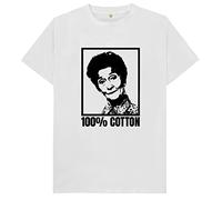 Dot Cotton 100% Cotton Mens T Shirt Large Black