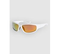 Dot Dash Eclipse Shiny White Sunglasses polarized infrared Uni