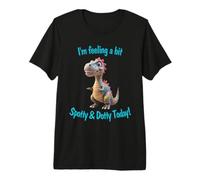 Dot Day Dino I'm Feeling a Bit Spotty and Dotty Today Premium T-Shirt