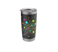 Dot Day Multicolor Rainbow Polka Dot Stainless Steel Insulated Tumbler