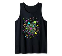 Dot Day Multicolor Rainbow Polka Dot Tank Top