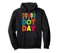 Dot Day Students Colorful Polka Dot Day Pullover Hoodie