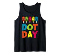 Dot Day Students Colorful Polka Dot Day Tank Top
