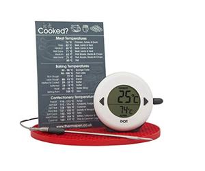 DOT Digital Oven Thermometer with Free Accessories for Perfect Roast Turkey